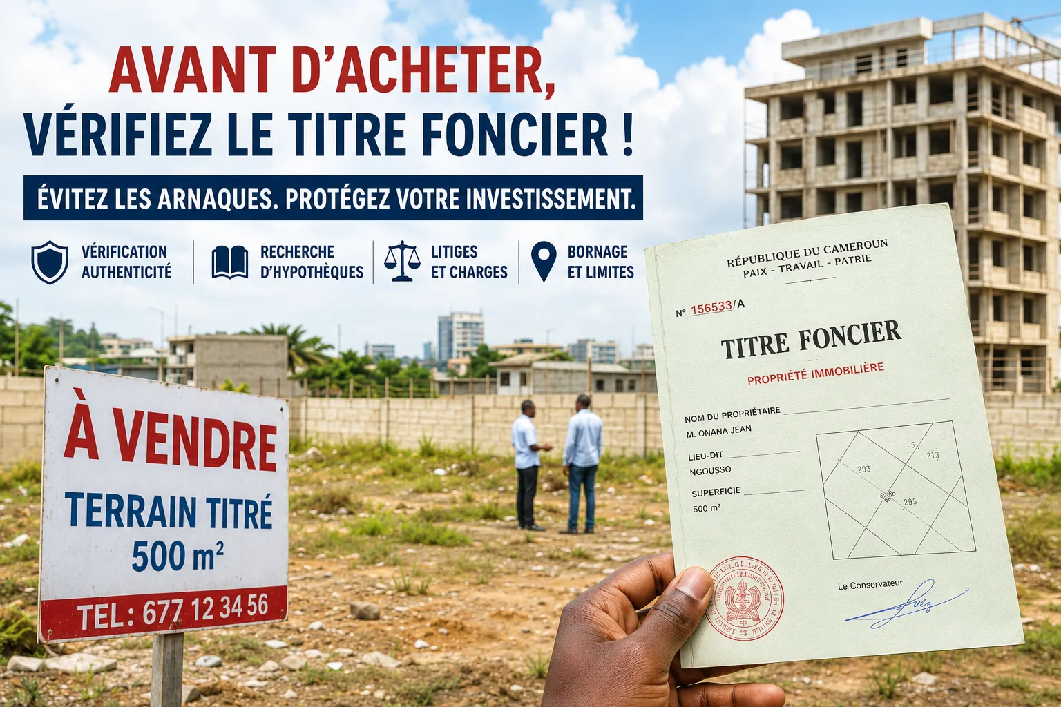 Comment vérifier un titre foncier au Cameroun en 2026
