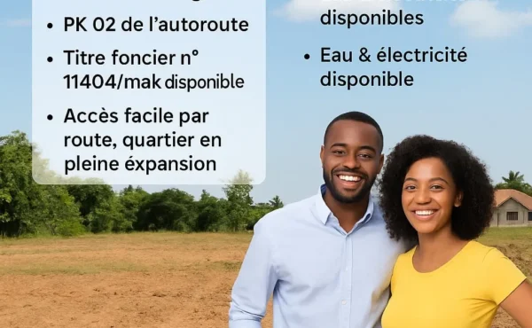 🟢 TERRAIN TITRÉ À VENDRE À ONGOT – YAOUNDÉ !