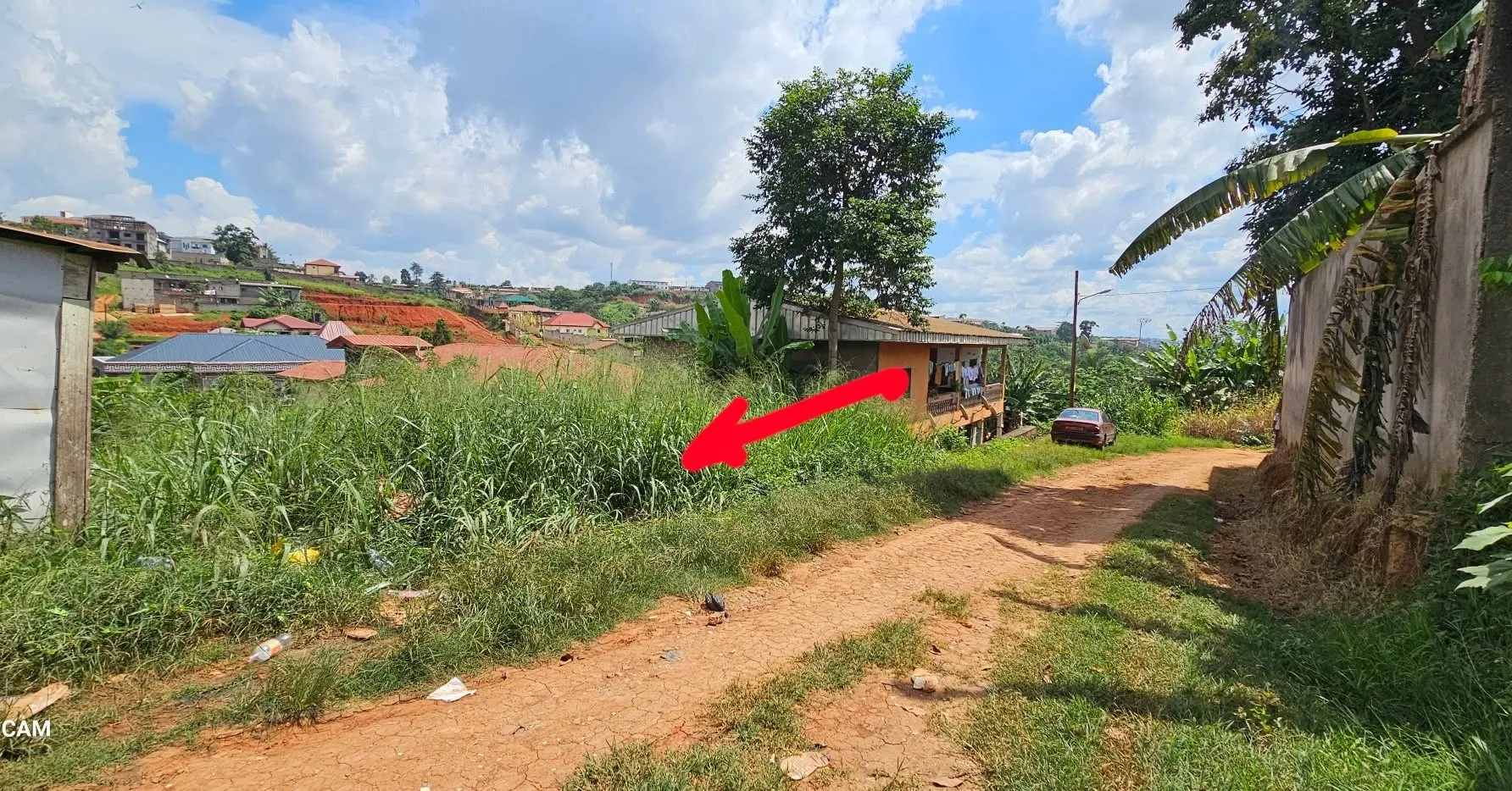 Terrain titré de 500 m²à vendre à Mvan Yaoundé