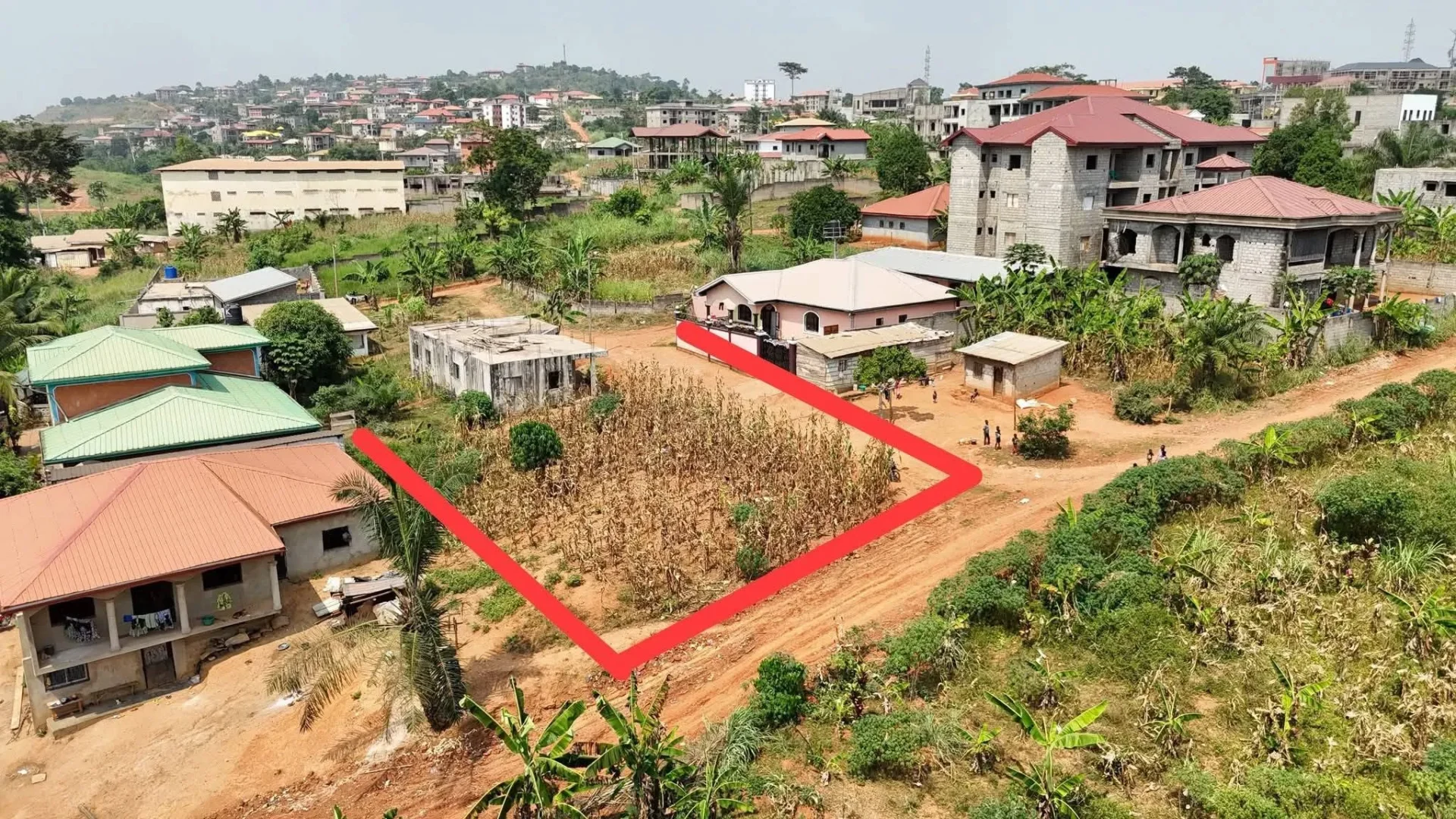 Terrain titré de 500 m² à vendre à MINKAN ODZA YAOUNDÉ